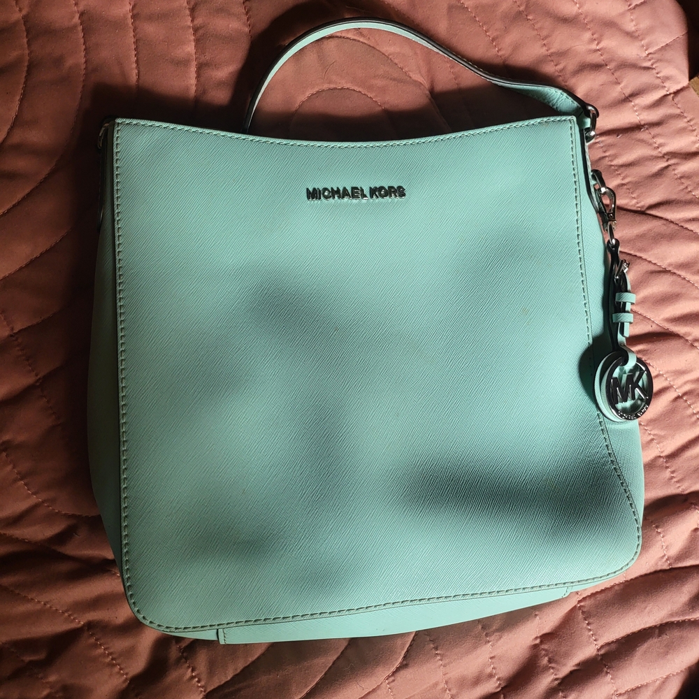 Michael Kors Aqua Shoulder Bag